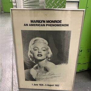 Marilyn Monroe Framed Poster